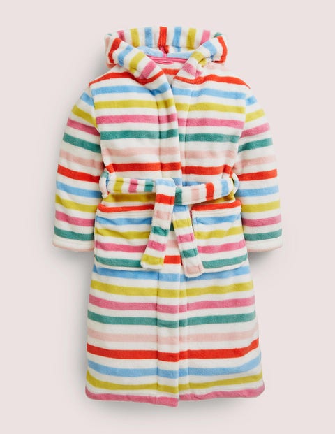 Dressing Gown - Multi Rainbow Stripe | Boden EU