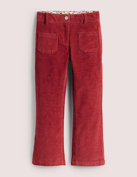 red cord jeans