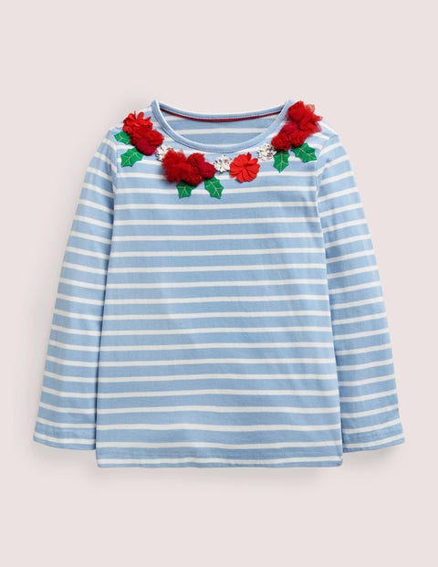 Breton Mini Boden Enfants' Tous les Jours Coloré Breton T-Shirt Multi 