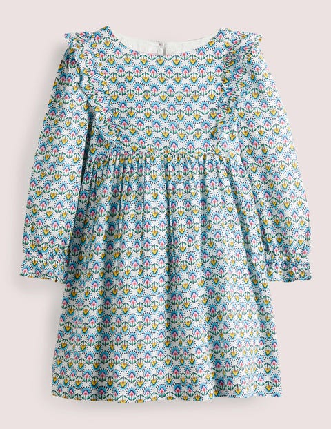 Robe tissée à volants Fille Boden, IVO