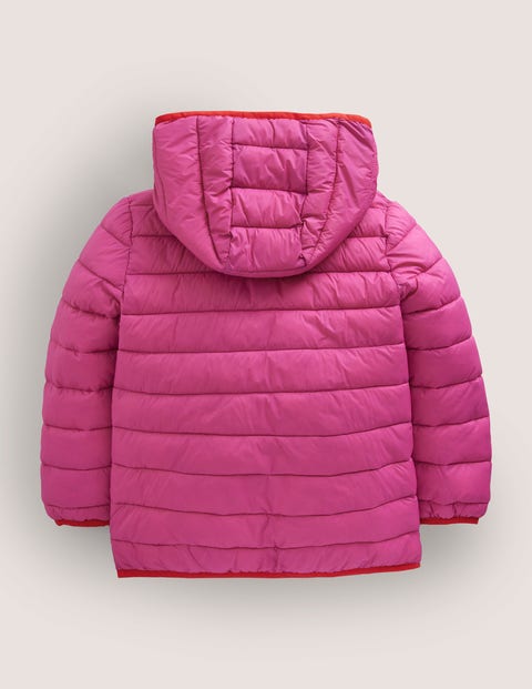 Cosy Pack-away Padded Jacket - Tickled Pink | Boden UK