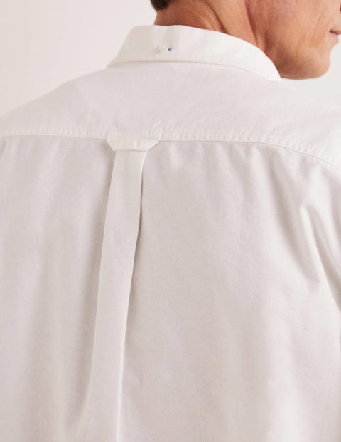 Slim Fit Oxford Shirt - White | Boden UK