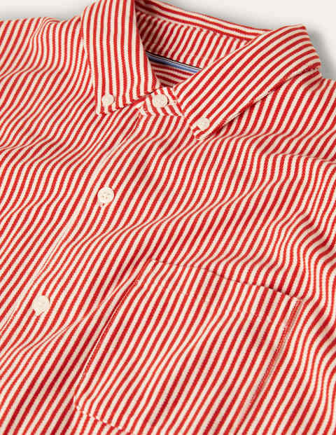 Chemise à manches longues en piqué Homme Boden, RST