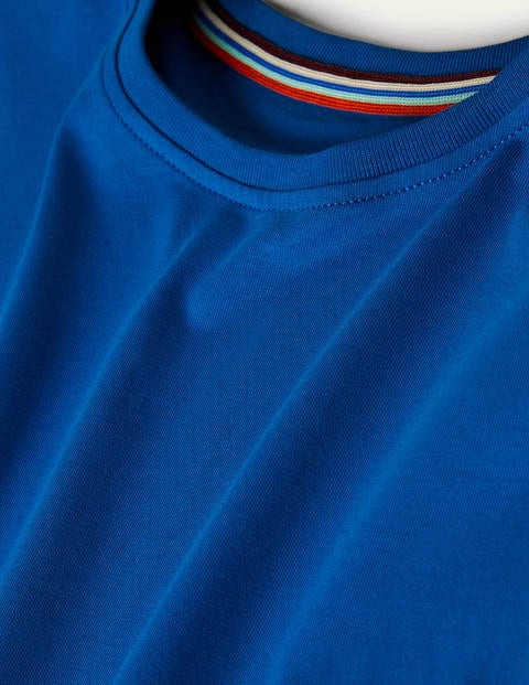 Classic Long-Sleeved T-shirt Blue Christmas Boden