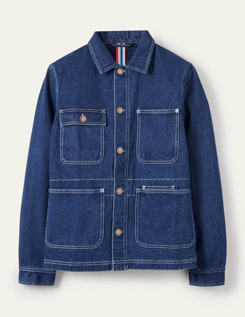 Denim Jacket - Indigo | Boden US