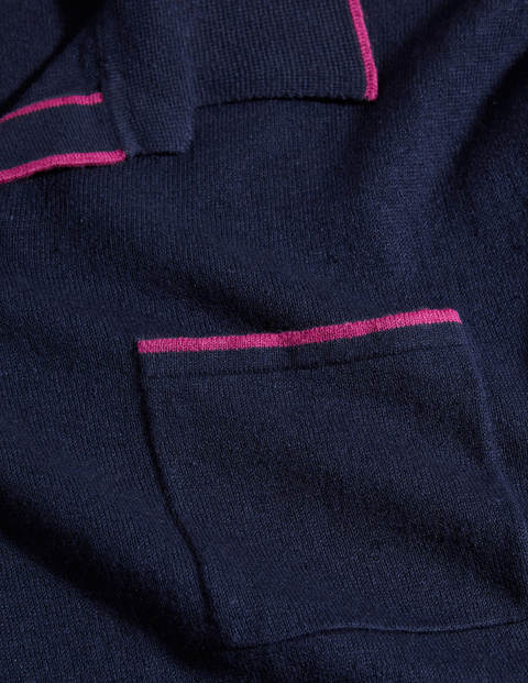 Poloshirt aus Leinenmischgewebe mit offenem Kragen Herren Boden, NAV