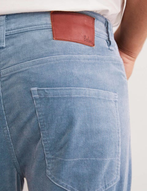 Cord Five Pocket Trouser - Pale Blue | Boden UK