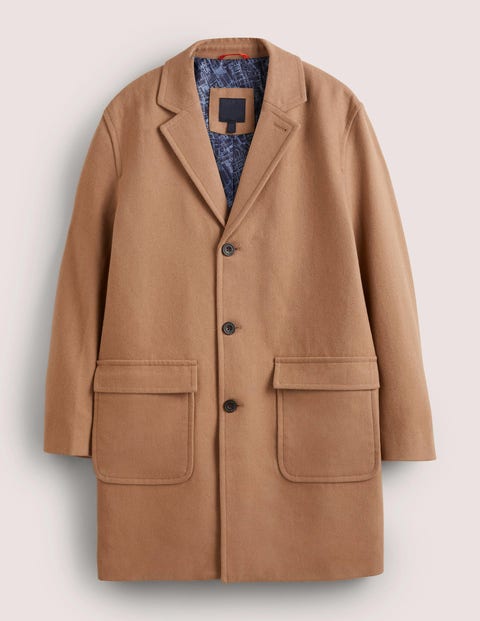 Wool Overcoat brown Men Boden