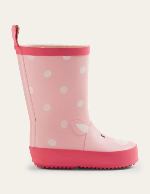 Bottes de pluie (b. filles) fille Boden, pnk