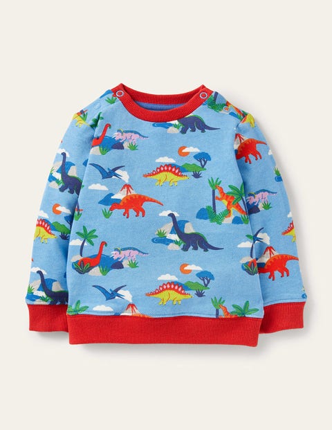 Sweat cosy Bébé Boden, BLU