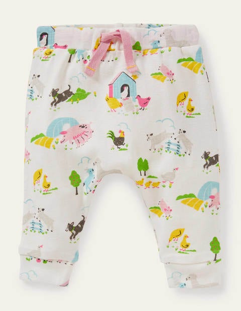 GOTS Organic Newborn Trousers Multicouloured Girls Boden