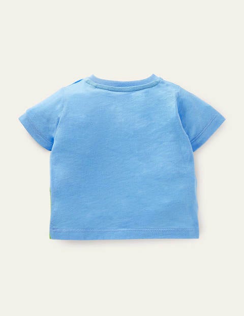 Appliqué Jersey T-shirt - Bright Bluebell Bunny | Boden US