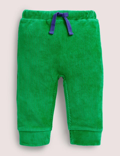 Jersey Cord Leggings Green Girls Boden