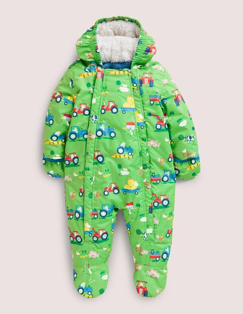 Combinaison de ski à motif ferme Bébé Boden, GRN