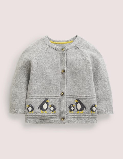 Gilet motif jacquard pour nouveau-né Bébé Boden, SLV