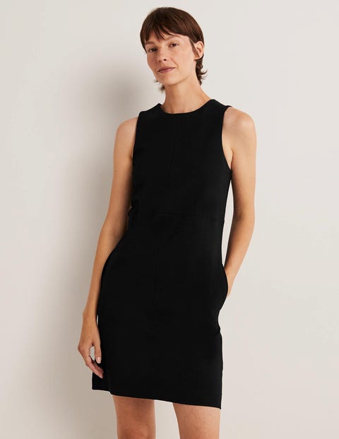 Jersey Mini Shift Dress - Black | Boden US