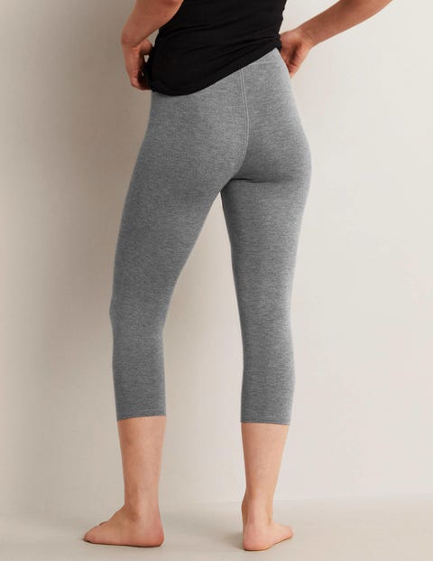 Boden Grey High Rise Jersey Leggings