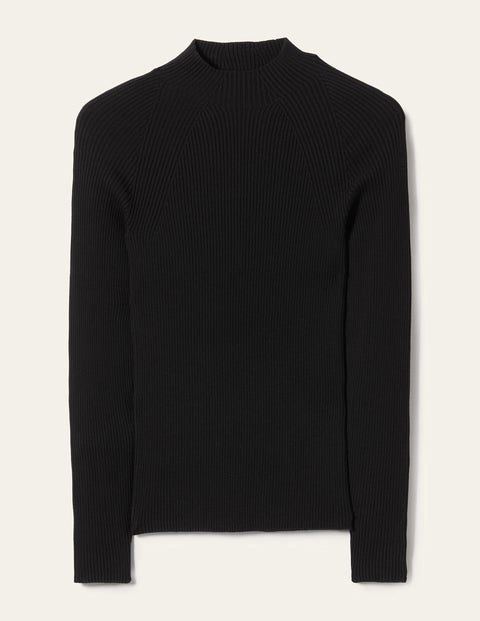 Boden Ribbed selling Long Sleeve Turtleneck Top