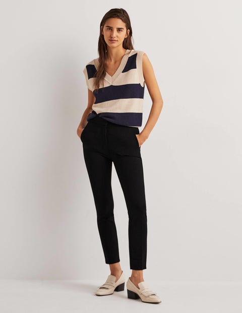 BODEN Wells Wide Leg Ponte Trousers