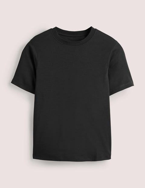 Perfect Cotton T-shirt Black Women Boden