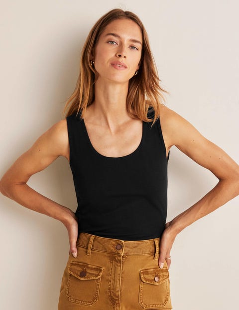 Transformer interview Misforståelse Double Layer Tank - Black | Boden US