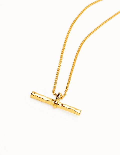 Buy ZARIIN Letter Pendant Alphabet T Necklace Gold Plated With White  Baroque Pearl | Shoppers Stop