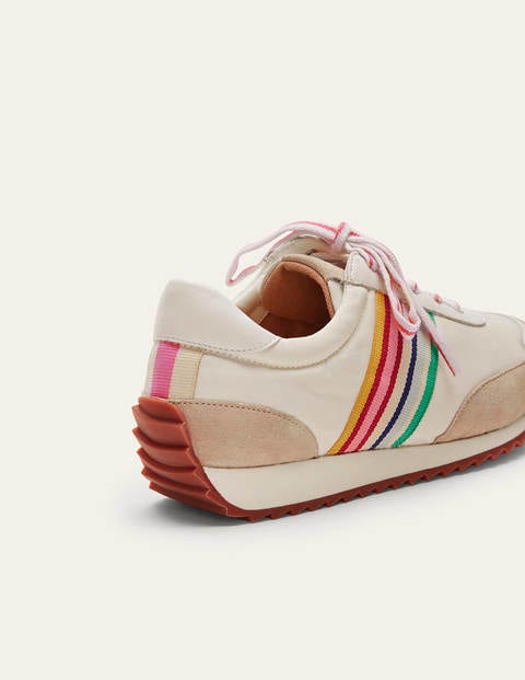 boden striped trainers