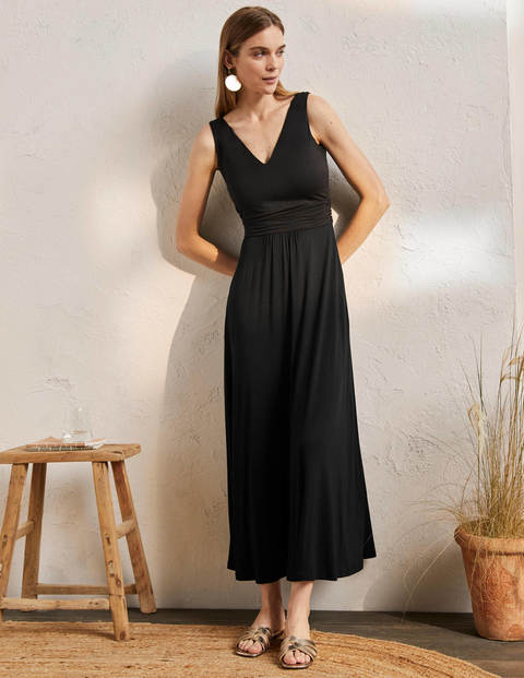 Blue Womens Dresses Boden Dresses Boden Synthetic Sienna Jersey Maxi Dress /ivory in Navy 