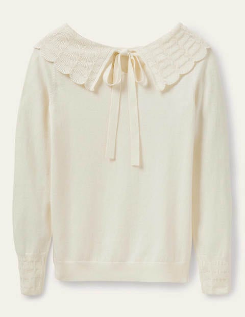 Pull avec col noué à l'arrière Femme Boden, IVO
