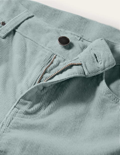 Jean girlfriend en velours côtelé Femme Boden, GRY