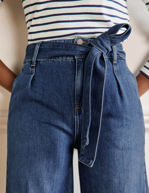 Wideleg Slouchy Jeans - Mid Vintage | Boden US
