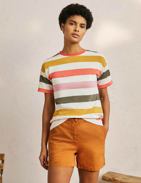 Classic Chino Shorts - Teak Wood Brown | Boden US