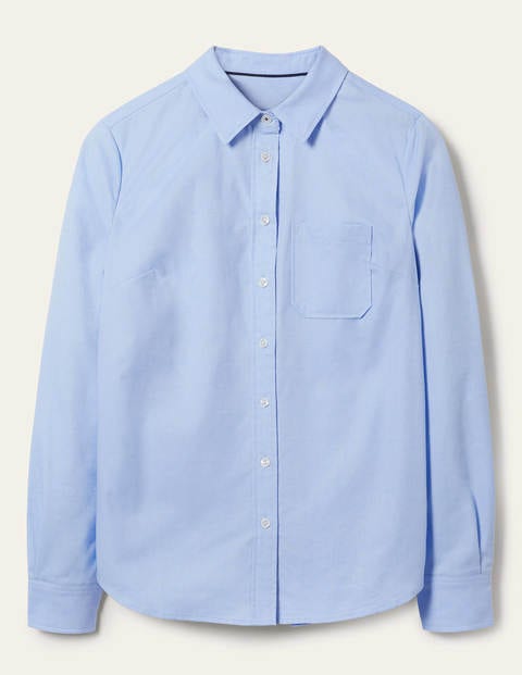 Classic Cotton Shirt - Blue Oxford