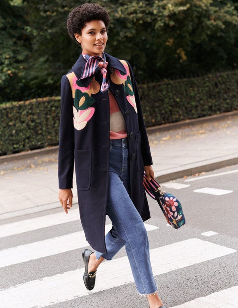 Boden discount navy coat