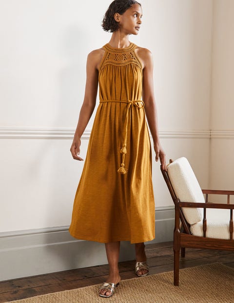 Anais Jersey Midi Dress - Frankincense | Boden US