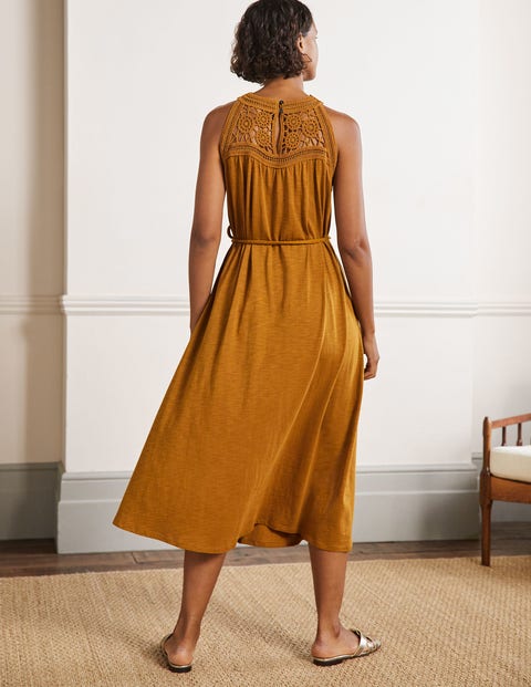 Anais Jersey Midi Dress - Frankincense | Boden US