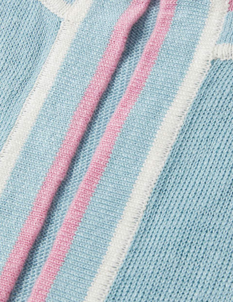 Stripe Trim Linen Cardigan - Woodland 