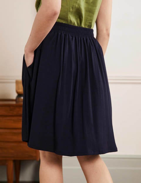 - US Navy Jersey Boden Mini Skirt | Pull On