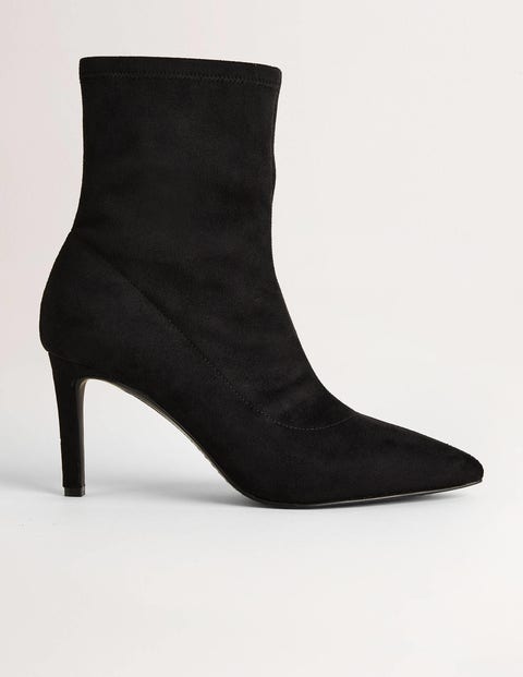 Suede Ankle Boots - Navy | Boden UK