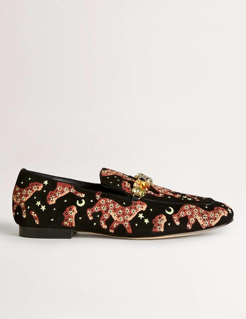 Loafer mit verzierter Borte Damen Boden