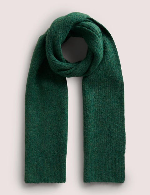 Fluffy Scarf Green Women Boden