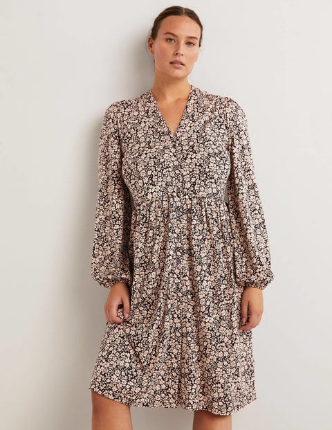 Artikel klicken und genauer betrachten! - Dieses langärmlige Kleid mag: unverschämt große Tassen Kaffee und früher in den Feierabend gehen. | im Online Shop kaufen