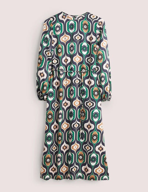 Langärmliges Säulen-Midikleid Women Boden