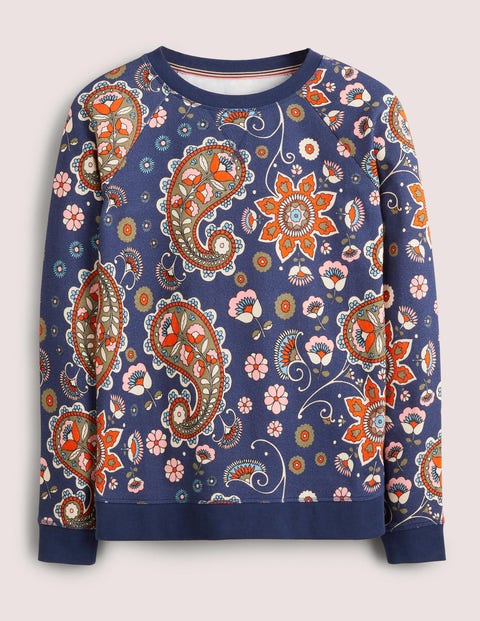 Printed cotton sweatshirt Clearance