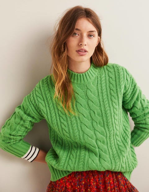 Cable-knit Sweater