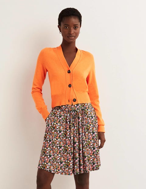 ruched waist skirt