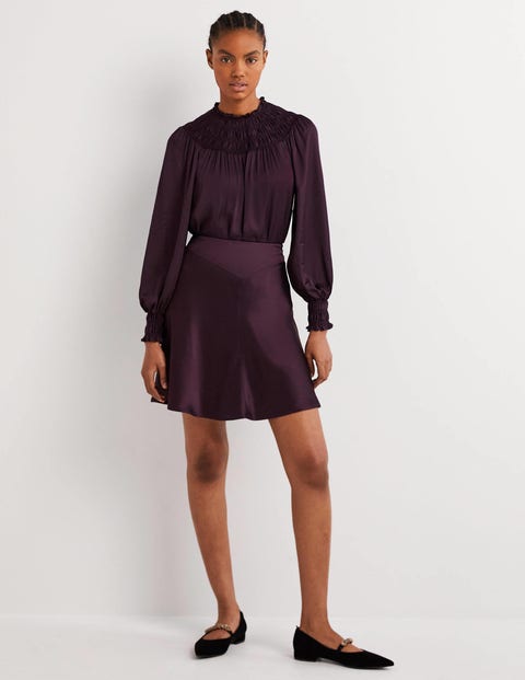 Bias cut on sale mini skirt