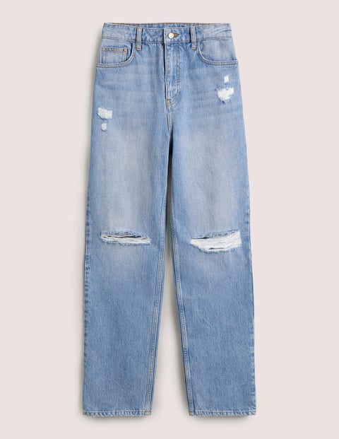 Relaxed Distressed Jeans Denim Women Boden
