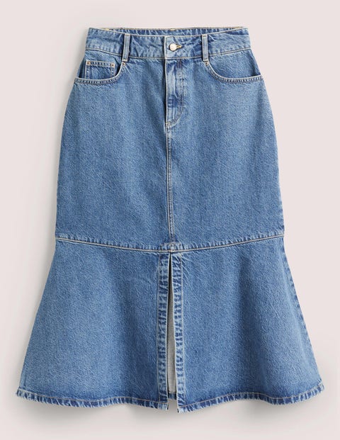 18 Cute Denim Skirt Outfit Ideas For A Stylish Look