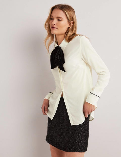 shirt with bow womens